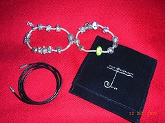 pandora bracelet leather